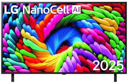LG NANOCELL AI 2025 TV | 50NANO90| 50 Zoll (126cm) | 4K UHD | HDR10 | webOS 25 | Telekommade AI Magic Remote | Alexa, Google Assistant | Netflix Disney+ C+ Prime Video | AirPlay 2 | Reine Farben