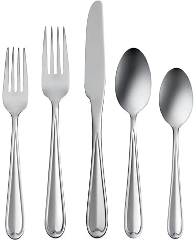 Oneida Dylan 42-Piece 18/0 Silverware Set for 8, Flatware