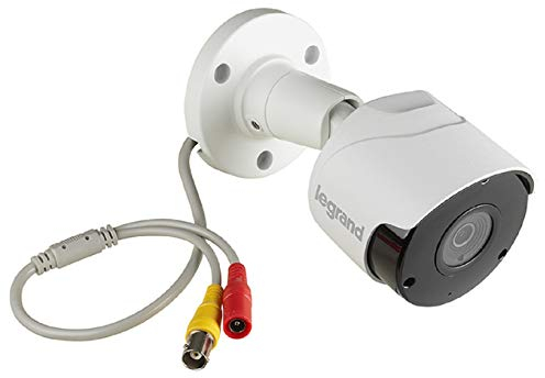 Legrand, Cámara exterior, cámara a color día y noche, ampliación de un juego de interfono, ángulo de visión de 80°, resistente a la intemperie, 369401