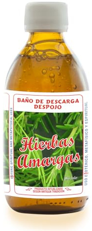 Baño de Despojo Hierbas Amargas (250 ml) | Limpieza Espiritual y Desintoxicación Energética | Uso Ritual Tradicional | Pai Joao