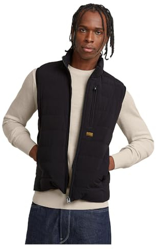 G-STAR Chaleco Foundation Liner para Hombre, Negro (dk black D24277-D518-6484), M