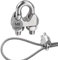 huruirui M8 Morsetti per Cavo Acciaio Morsetti Stendibiancheria Inox 304 U Serracavo Acciaio per Fune D'Acciaio Diametro 8mm 10pcs morsetti Serracavo Clip