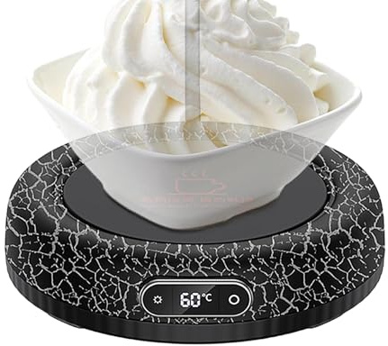 Pruojhw kaffekoppsvärmare – 60 W matvärmare | kaffevärmare – för kök bar bord matsal invigning te mjölk drycker