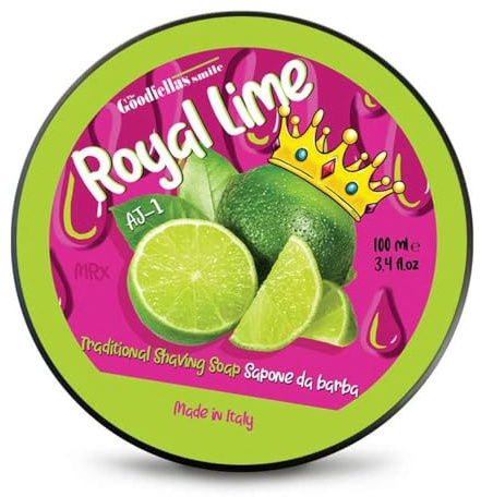 The Goodfellas' smile shaving cream royal lime formula aj-1 100ml