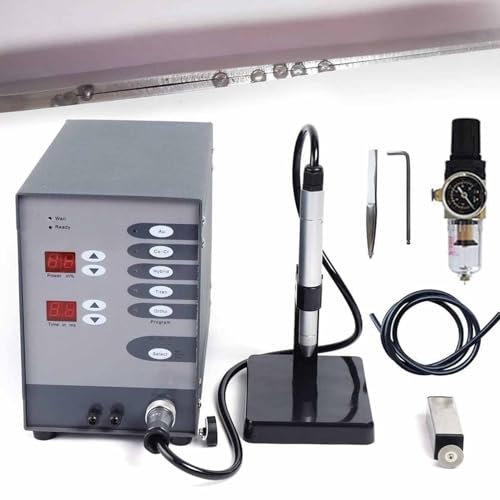 Punktsvetsmaskin, Automatisk punktsvetsmaskin, Multifunktionell punktsvetsmaskin, Svetsutrustning, för smyckesvetsning Smyckereparationsverktyg (110V)