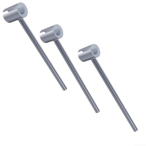 Verstellbare Spaltbreite Schraubenschlüssel-Set, 3 Stück, perfekt für Ihre Feuer- und Sicherheitstüren