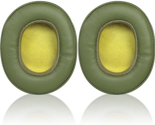 Replacement Ear Pads for Skullcandy Crusher Wireless/Evo/Hesh ANC/EVO/Crusher ANC, Headphones Ear Cushions Covers for Skullcandy Venue Wireless ANC Headset Accessories Ear Cups Repair Parts (Green)