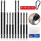 STREAMVOY 10-Piece PZ2/PH2 Impact Driver Bit Set – Extra Long Magnetic Screwdriver Bits, S2 Steel with Black Oxide Coating, 1/4 Hex Shank for Heavy-Duty Use