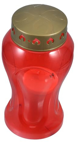 FONDOTIN Vela Electrónica Led Realista De Jardín Vela Eléctrica De Iglesia Decoración Para Exteriores Reutilizable Luz De Jardín Para Fiesta De Aniversario