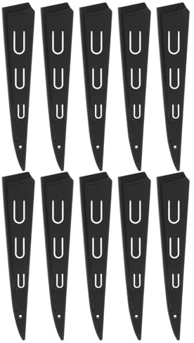 Cabilock 10 Piezas Protector de Cuchillo de Cocina Transparente Funda de Plástico Ventilada para Chef Vaina para Cuchillas de Pan Chef y Cuchillo de Cocina Segura y Fácil de Identificar