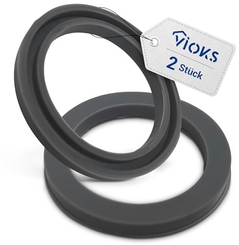 VIOKS 2 x klarspolkammartätning, ersättning för Bosch Siemеns 00166625 16625 tätning, ersättningstätning, tätningsgummi, diskmaskin, gummitätning, tätningsgummi för diskmaskin, diskmaskin