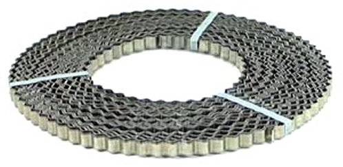 Bauwellenband 20 mm x 1 mm/Rolle a 50 m