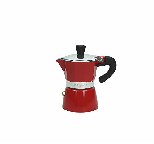Tognana Coffee Star Red Caffettiera Moka 1 tazze