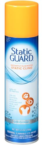 Static Guard Fabric Spray, Original Scent, 5.5 Ounce Can