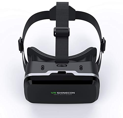 VR-Headsets, kompatibel mit iPhone und Android-Handys, Virtual-Reality-Headsets, Neue 3D-VR-Brille (VR6.0)