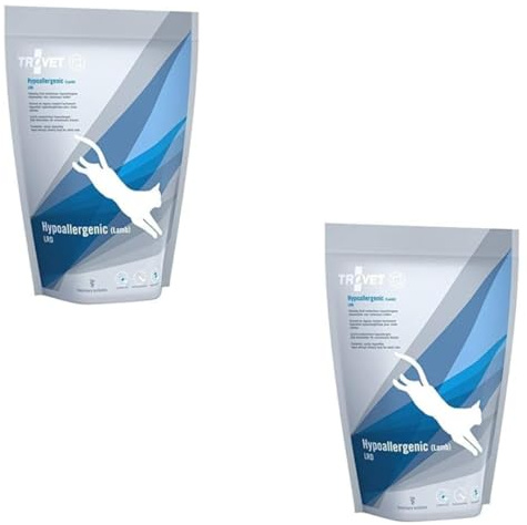 Trovet Hypoallergenic Lamm & Reis LRD | Doppelpack | 2 x 500 g | Diät-Alleinfuttermittel für Katzen | Bei wiederkehrenden Struvitkristallen (Prophylaxe) | Bei Futtermittelallergien