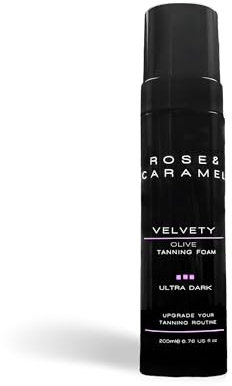 Rose & Caramel Velvety Olive Tanning Mousse Medium Dark
