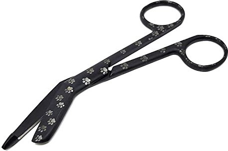 Lister - Forbici da benda da 5,5 pollici, regalo infermieristica veterinaria, in acciaio inossidabile, pronto soccorso, utilizzate per tagliare garza, nastro, bende di abbigliamento, rimozione di