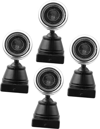 STOBOK 4 Pièces modèle de feu de projecteurs pour Maison de poupée modèle de projecteur Miniature décor matériau de Construction de Table de Sable Micro paysagère Former