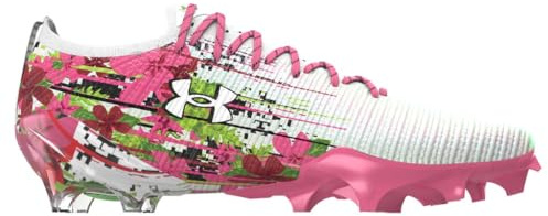 Under Armour Unisex Blur Pro LE Lacrosse Cleats - Energy Return Midsole, Wht, 9