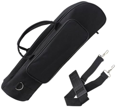 MOTHNUR Borsa per Tromba Oxford, Custodia Imbottita Manici e Tracolla, Organizer per Strumenti a Fiato e Accessori, Borsa Portatile per Trasporto Sicuro