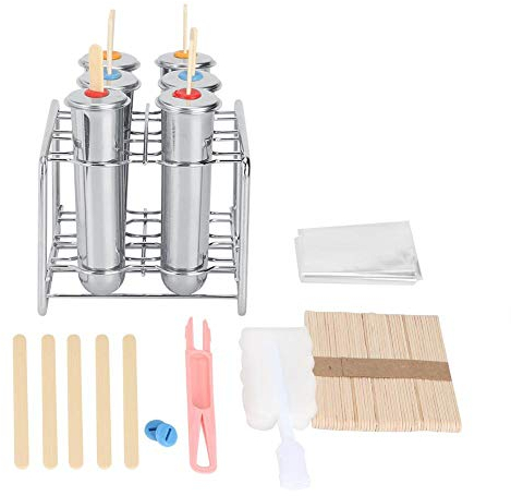 EIS am Stiel Form Set 304 Edelstahl runde Kopf Eisform Eiscreme Marker, Set von 6