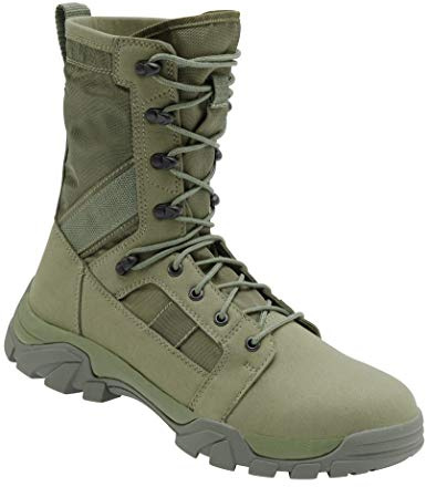 Brandit Defense Boots Military and Tactical, 10 UK, Olive