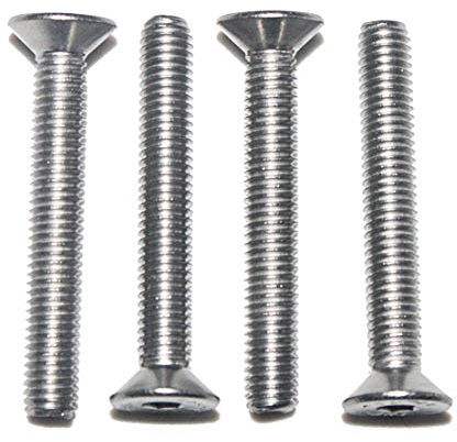 Senkkopfschrauben mit Innensechskant (ISK) - M10x60 - (5 Stück) - DIN 7991 / ISO 10642 - Vollgewinde - Senkschrauben - Werkstoff: Edelstahl A2 V2A