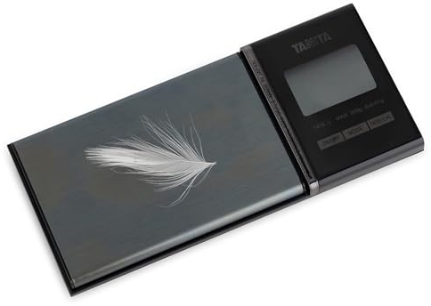 TANITA Professionelle Präzisionswaage für Schmuck und Münzen, Maximale Traglast: 200 g, Genauigkeit: 0,01 g, LCD Display, Schwarz, Inklusive Tasche