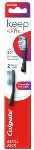 Colgate Keep 360 Max White Replacement Toothbrush Heads Refill Pack