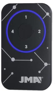 JMA MBT Advance Mando Garaje Universal Último Modelo Más Compatible Frecuencias 433 hasta 868 MHz Código Fijo Y Variable Unifica 4 Mandos Distintos En 1