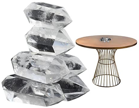 Gungtj de pierres précieuses, Healing Crystal Wands Hexagonal, Pierres précieuses et cristaux, pierres précieuses élégantes Healing Stone Jewelry pour femmes hommes