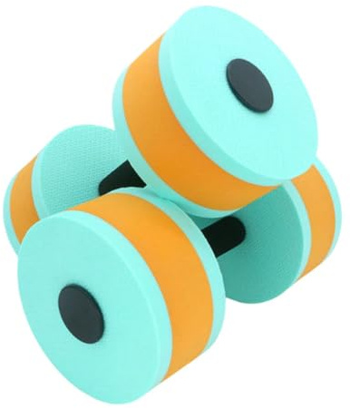 Pesas para piscina con arrastre, mancuernas acuáticas, paquete de 2 barras | Barras flotantes | Mancuernas acuáticas para nadar equipo para moldear músculos | Equipo de entrenamiento de aeróbic acuático
