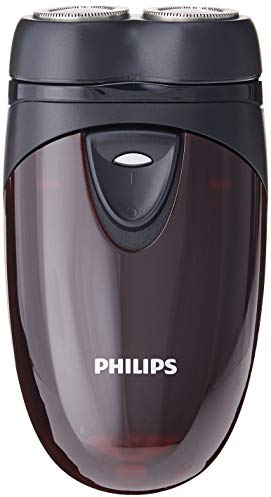 Philips PQ206 Men Electric Shaver Battery Operated with Floating Heads, Lightweight