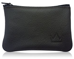 Lederprinz® | Schlüsseletui Leder schwarze Naht | Schlüsselmäppchen Damen und Herren | Deutsche Handarbeit