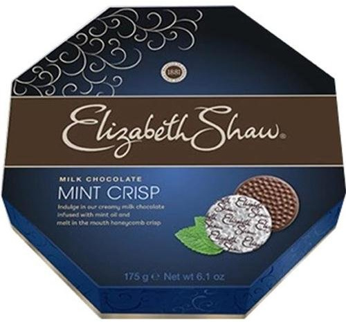 Elizabeth Shaw Mint Crisp Milk Chocolate 175g Ref F5203 Pack 28 138947