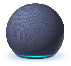 Amazon Echo Dot (newest model) - Vibrant sounding speaker, Designed for Alexa+, Great for bedrooms, dining rooms and offices, Deep Sea Blue