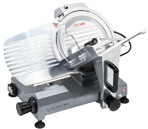 Dynasteel Trancheuse à Jambon Professionnelle Semi-Automatique 220 mm