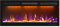 KAMINLICHT Elektrokamin Marly 40 (Einbaukamin) - elektrischer Kamin mit Heizung, Multicolor-LEDs & Knistereffekt - Kamineinsatz zum Einbau in die Wand, 1.500 W, 101,6x45x15 cm, Schwarz