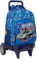 Hot Wheels Sonny Großer Rucksack mit Rädern, kompakt, abnehmbar, ideal für Kinder verschiedener Altersgruppen, bequem und vielseitig, Qualität und Widerstandsfähigkeit, 33 x 22 x 45 cm, Marineblau,