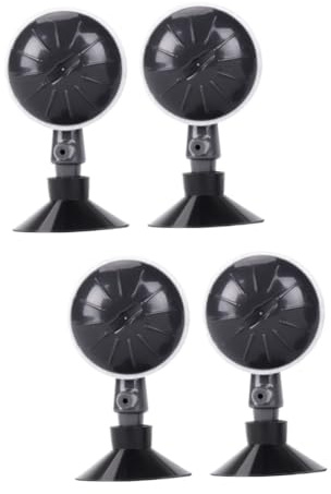 TOYANDONA 4 Piezas Disco De Burbujas Nano Piedra Aireadora para Acuario Peces Tanque Diminuto Equipo Redondo Acuario De Piedra De Aire De Burbuja De Aire a Negro