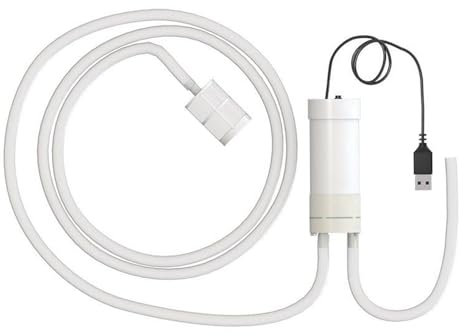 F Fityle Pompa autoadescante a sifone elettrico, pompa per travaso vino, facile da usare, multifunzione USB, compatta, con tubo flessibile, leggera per, Tubo 1.6 M