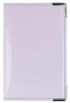 Color Pop Porte-Cartes (12) – Fabrication Française – PVC Vernis – Cartes au Format Cartes de crédit, Cartes de fidélité, de Visite … - 10,5 x 6,9 cm (Lilas)