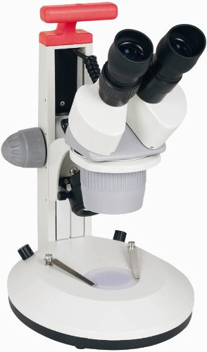 Ken-A-Vision T-22021 VisionScope 2 - Microscopio estéreo Binocular con Cabezal Intercambiable, Ocular 20x, Objetivos 1x y 3X, Fuente de luz LED, Aumento de 20x y 60x