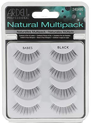 Pestañas Ardell Natural Babies: Transforma tu mirada con facilidad y comodidad. Hechas a mano, reutilizables y perfectas para cualquier ocasión. Cuatro pares para un encanto duradero.