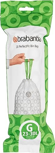 Brabantia 1 x 246265 roll of bin bags, 30 litres