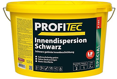 Wandfarbe P 101 Innendispersion Schwarz