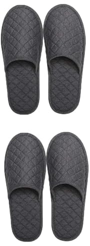 ITODA Travel Spa Slipper Foldable Portable Closed Toe Sandals Non Disposable Shoes Guest Indoor House Room Business Trip Party Washable Footwear with Bags