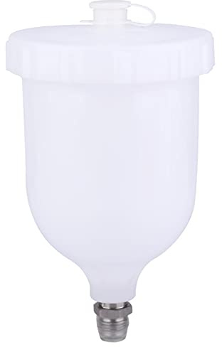 600ml Pistola a spruzzo Pot Gravity Feed Tazza di vernice in plastica per D-evilbiss GTI/T-EKNA Pro Pri FLG