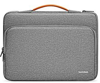 tomtoc 360° Housse Pochette pour 14 Pouces MacBook Pro M5/M4/M3/M2/M1 | Pro/Max, 13,8 Surface 7, Sacoche Ordinateur Portable Pochette PC de Protection Antichoc 360°, Résistant aux Éclaboussures